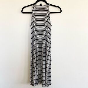 Urban Outfitters BDG 90s Striped Dress Black White Small